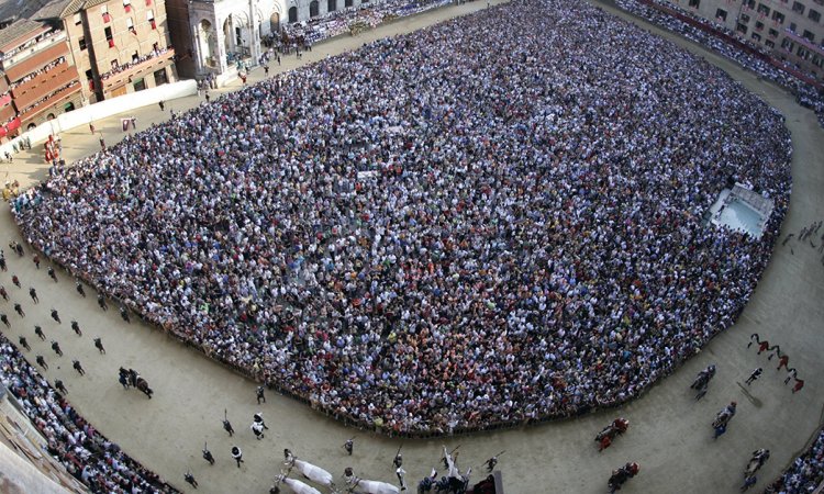 The Palio at Piazza del Campo