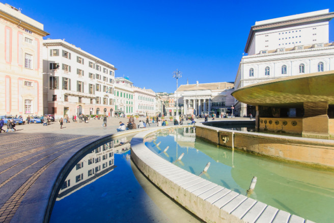 Piazza Ferrari Genoa